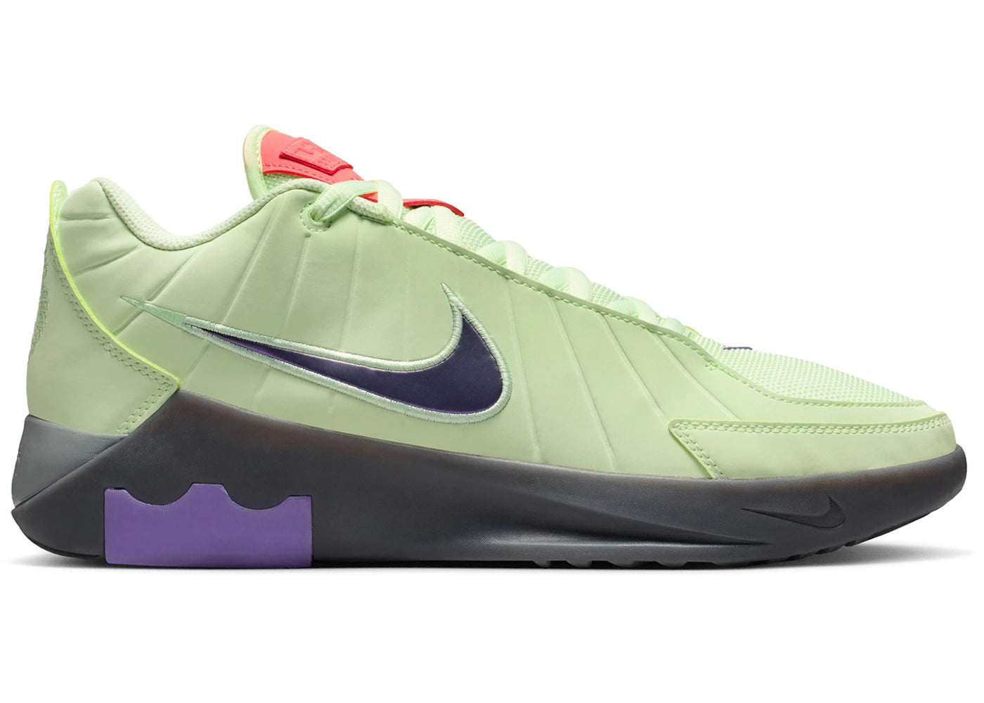 Nike LeBron Witness 9 Volt Tint Black Smoke Grey (Translucent Outsole)