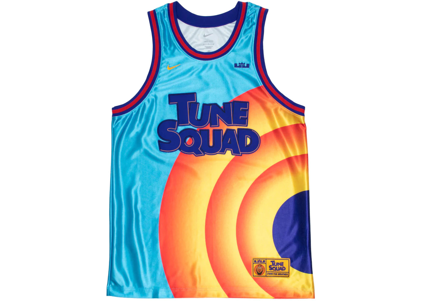 Nike LeBron x Space Jam Tune Squad Jersey Light Blue Fury