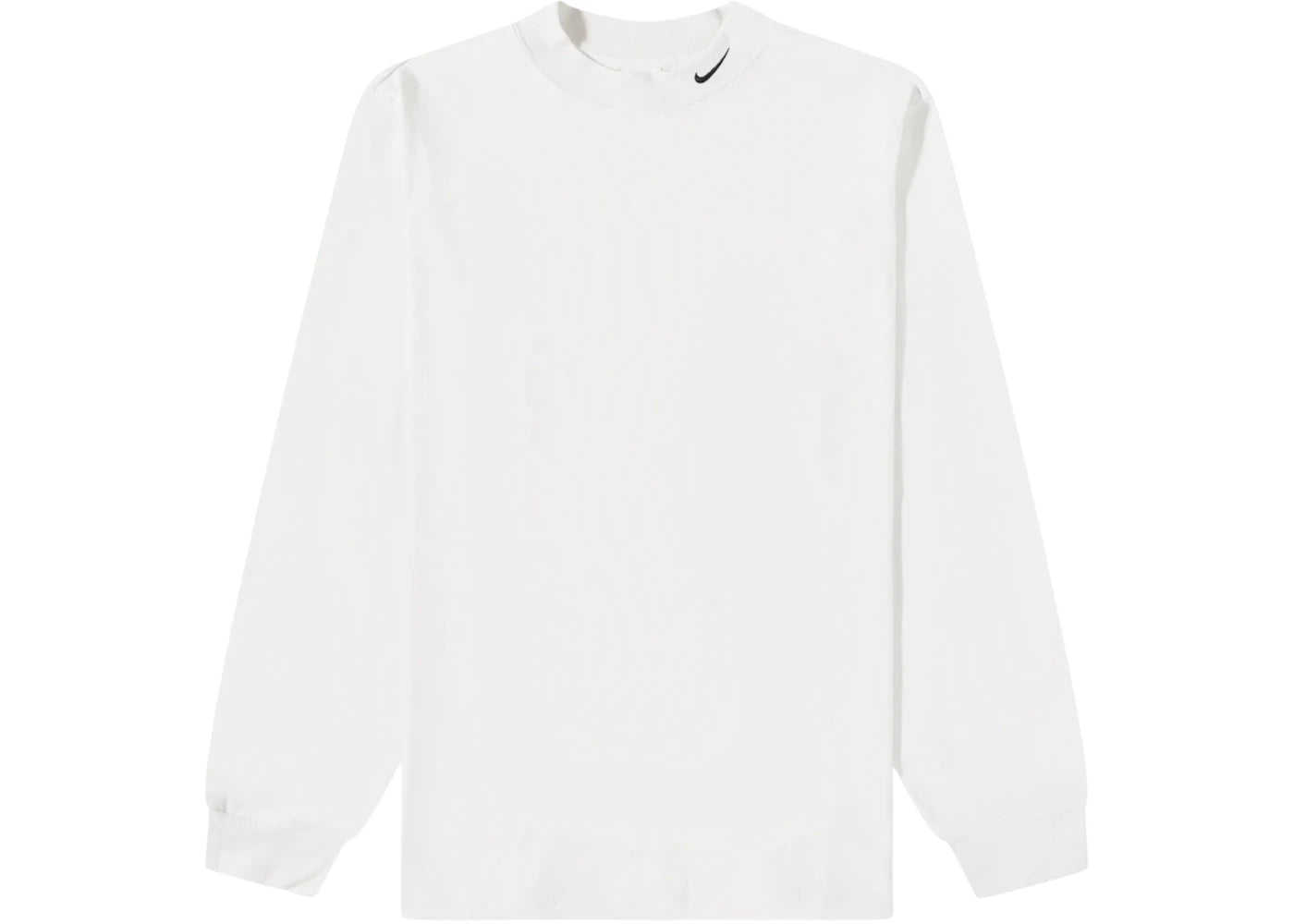 Nike Life Mock Neck Shirt Phantom/Black