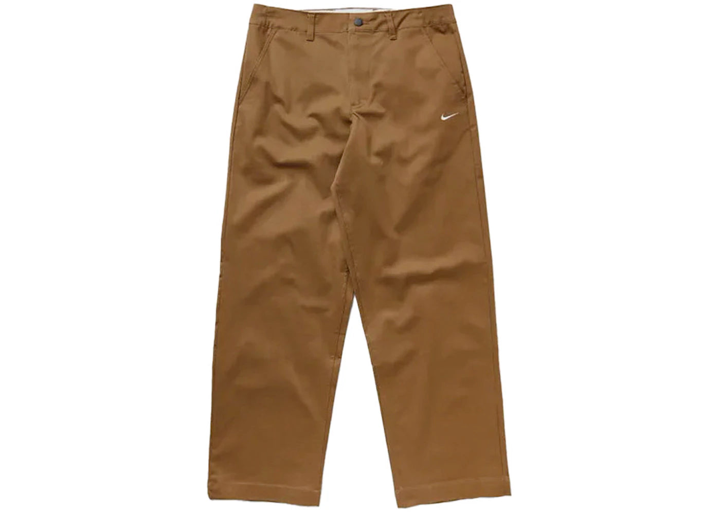 Nike Life Unlined Cotton Chino Pants Brown