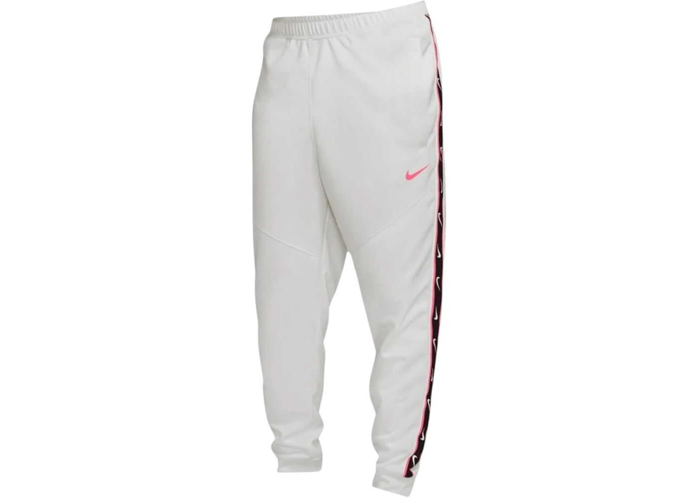 Nike Logo Taped Hem Sweatpants White