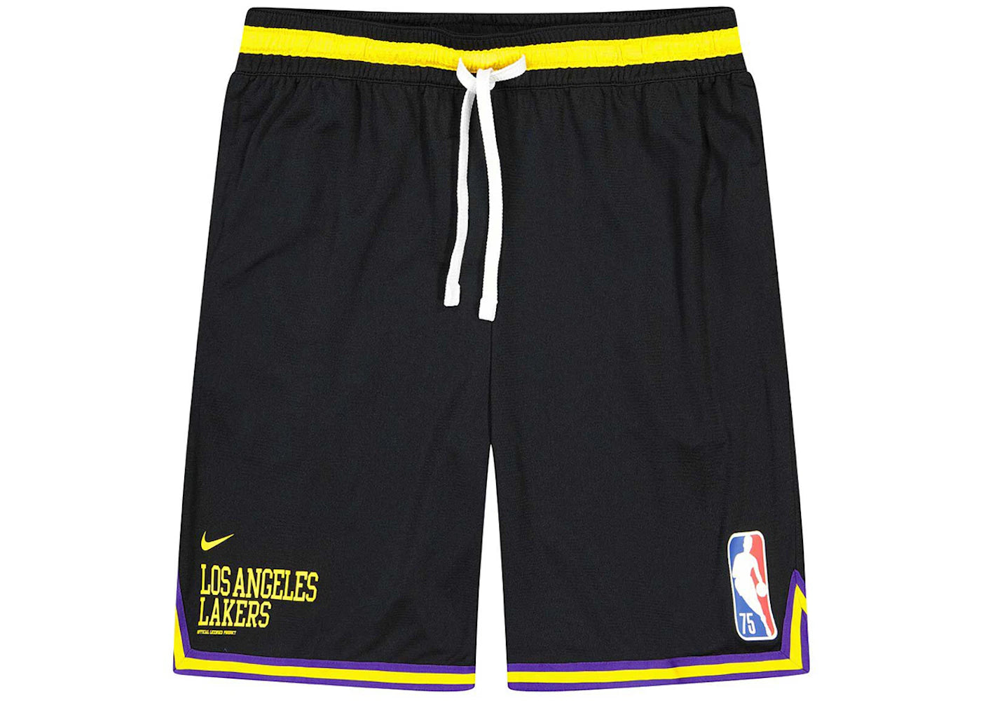 Nike Los Angeles Lakers Courtside Shorts Black