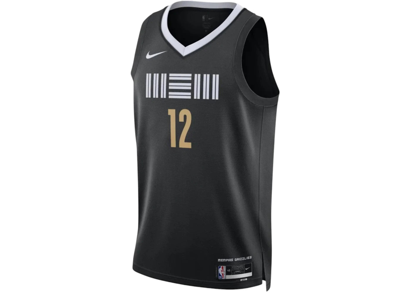 Nike Memphis Grizzlies Ja Morant 23/24 Dri-Fit Jersey Black