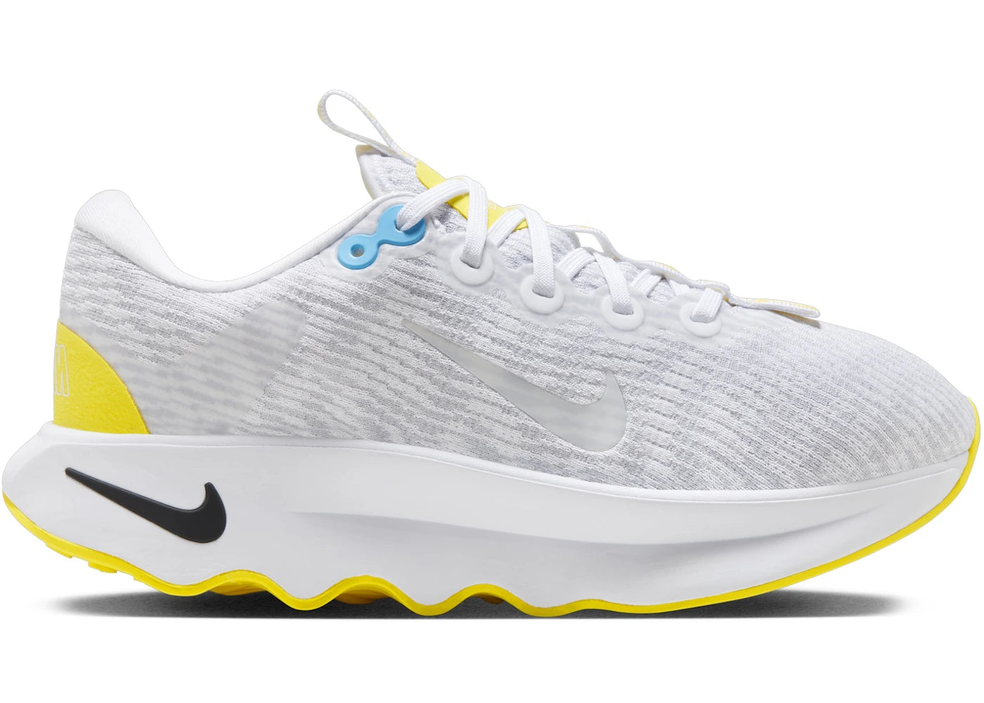 Nike Motiva White Pure Platinum Opti Yellow (Women's)