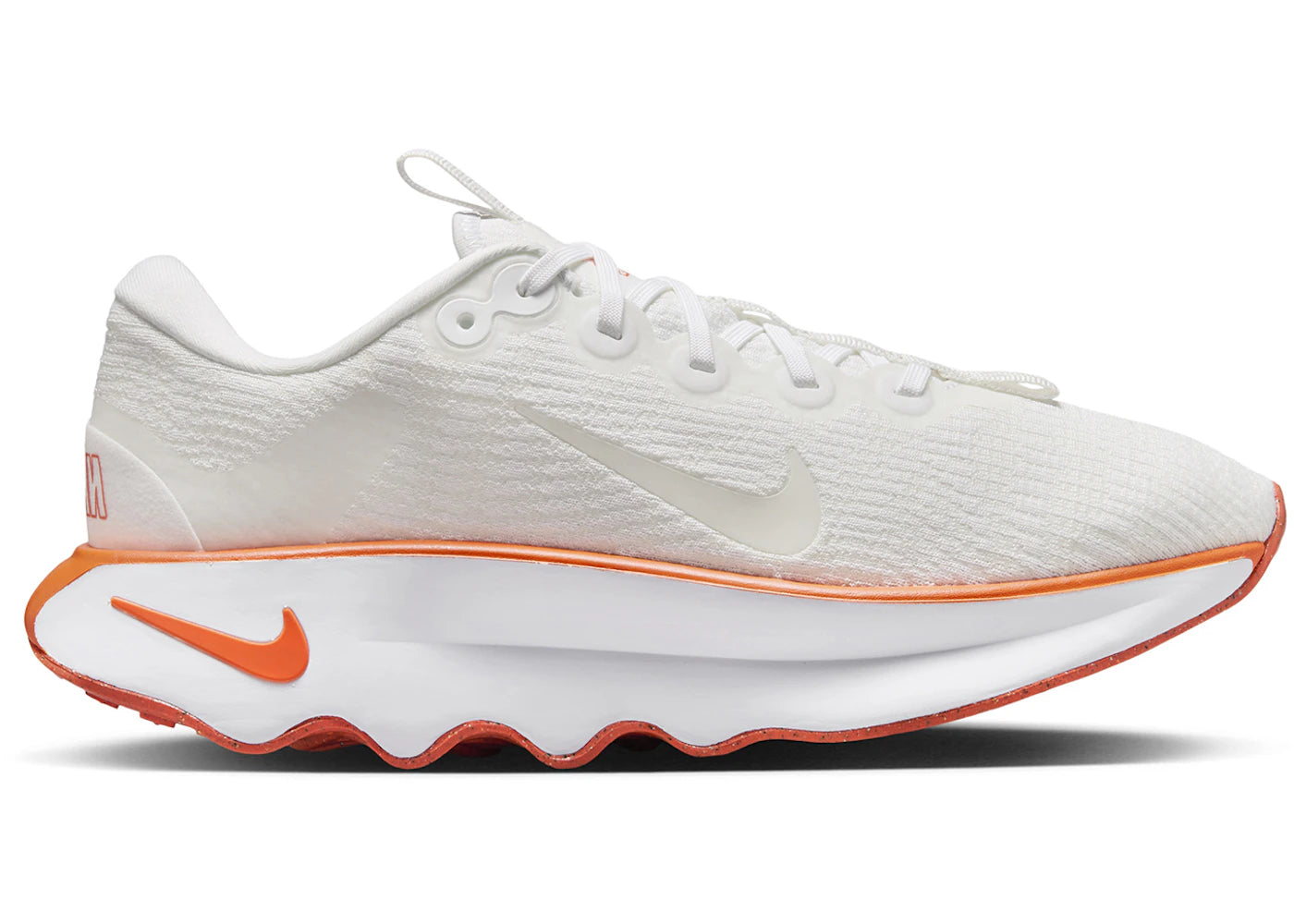 Nike Motiva White Summit White Turf Orange (Women's)
