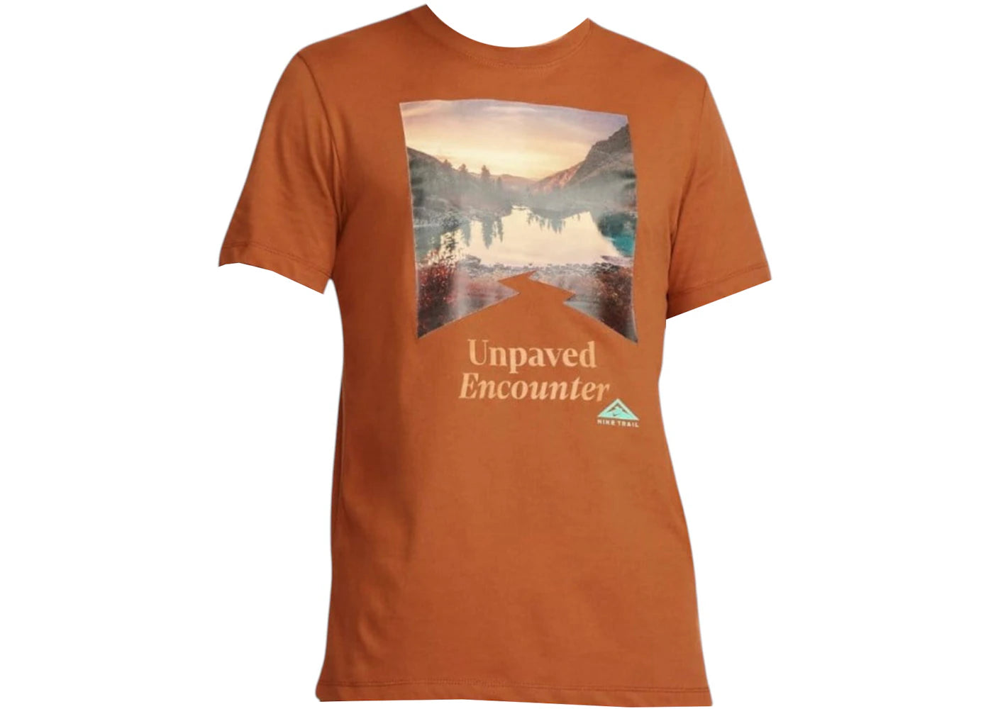 Nike Mountail Trail Logo T-Shirt Brown