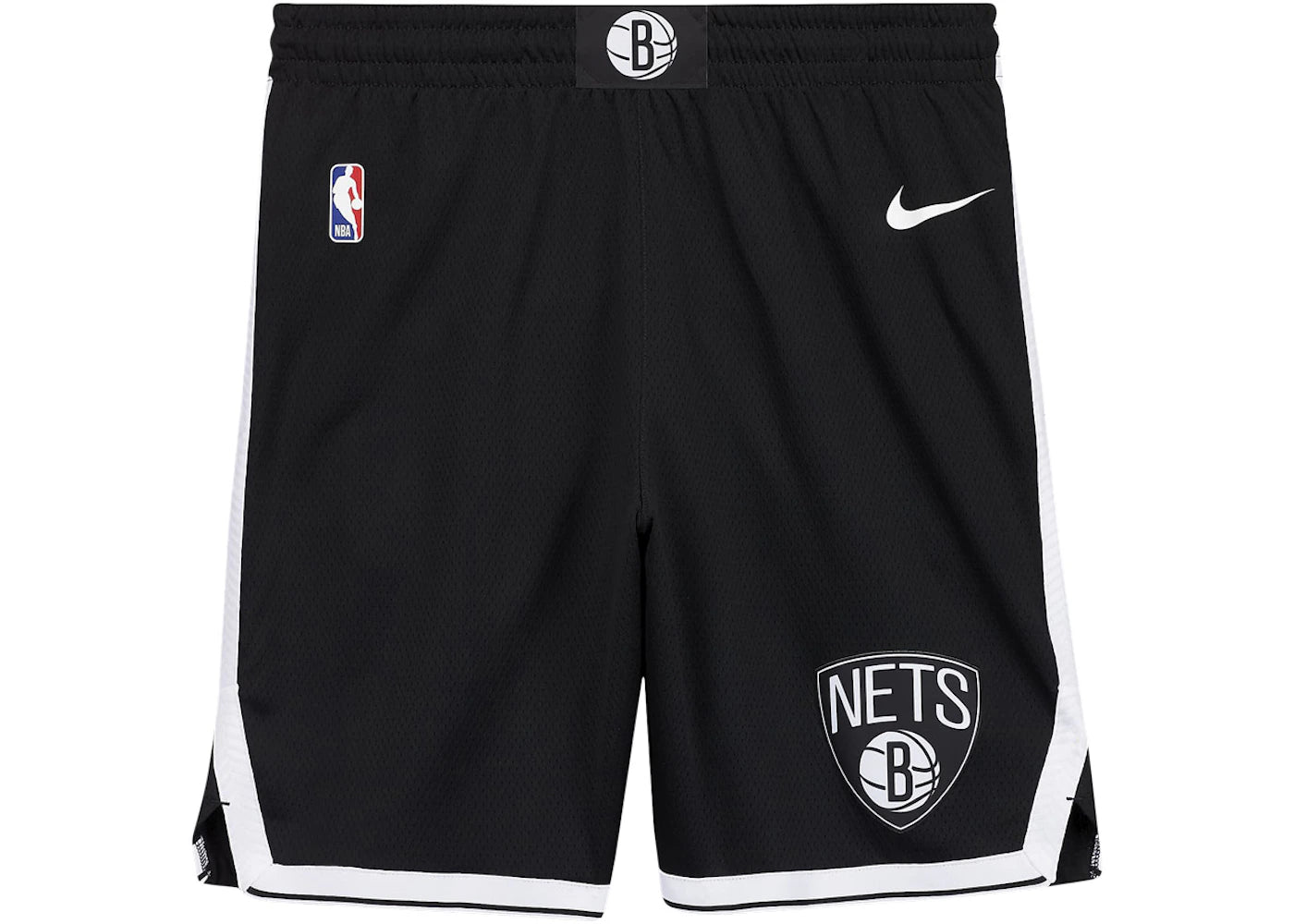 Nike NBA Brooklyn Nets Icon Edition Dri-FIT Swingman Shorts Black/White