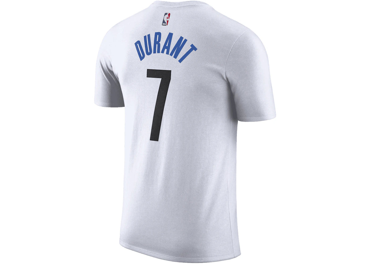 Nike NBA Brooklyn Nets Kevin Durant City Edition T-shirt White