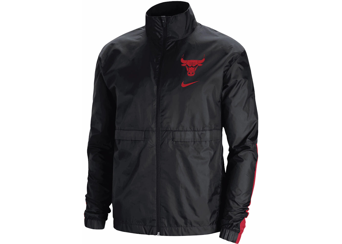 Nike NBA Chicago Bulls Tracksuit Courtside Jacket Black/Red