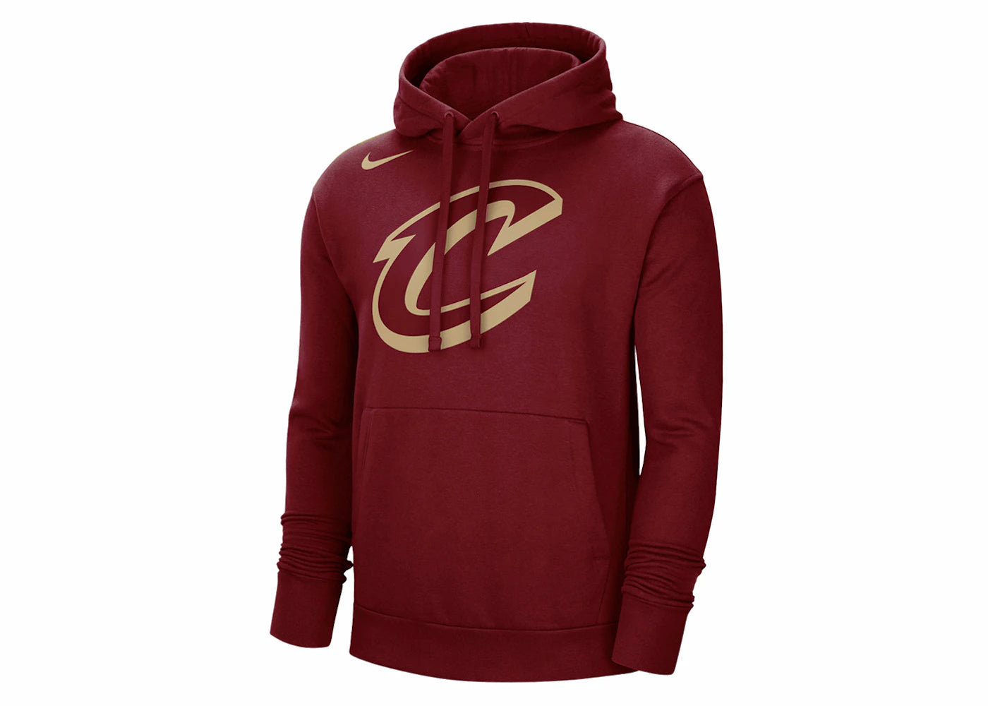 Nike NBA Cleveland Cavaliers Fleece Loose Fit Hoodie Red