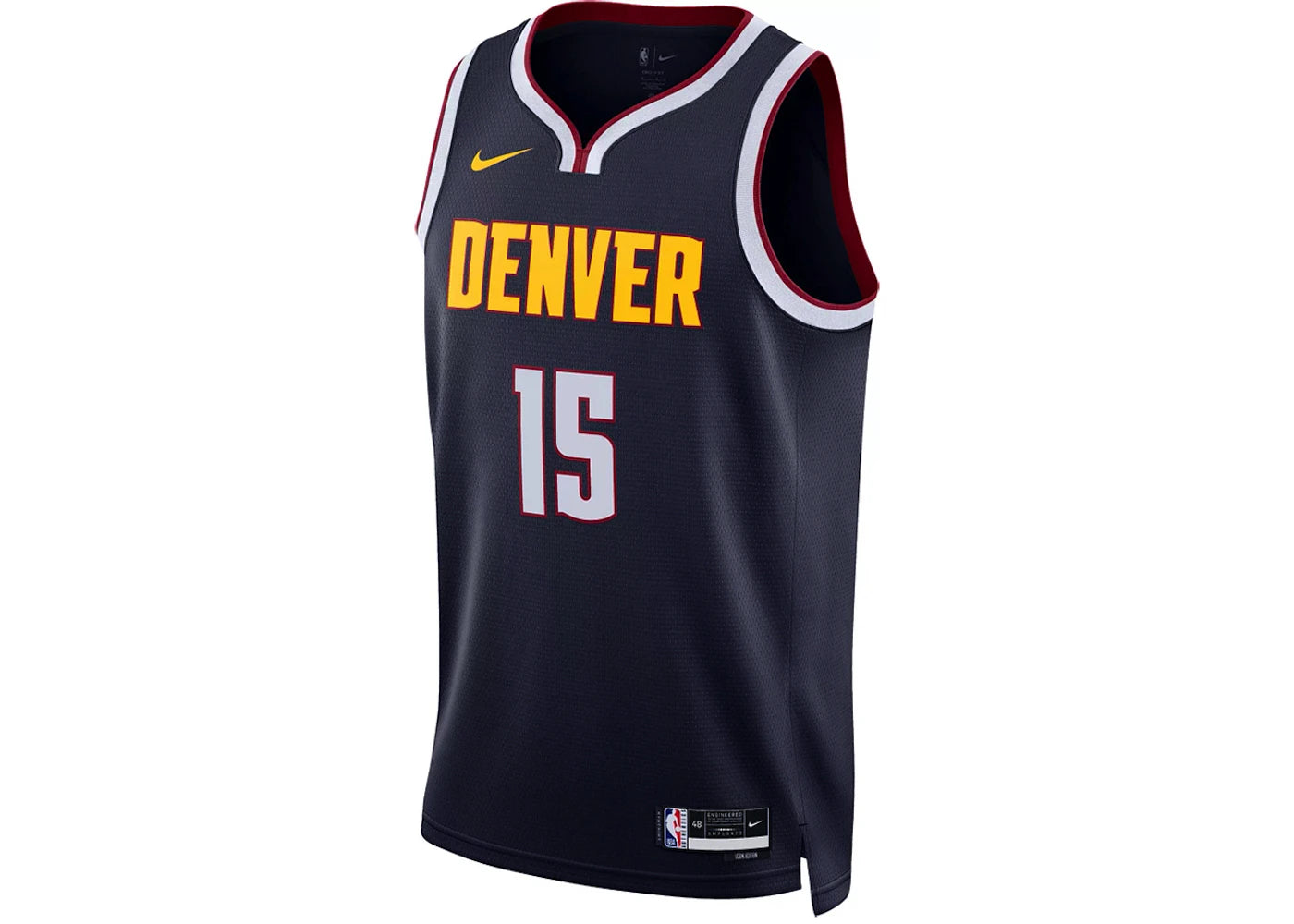 Nike NBA Denver Nuggets Nikola Jokic Icon Edition Swingman Jersey Dark Blue