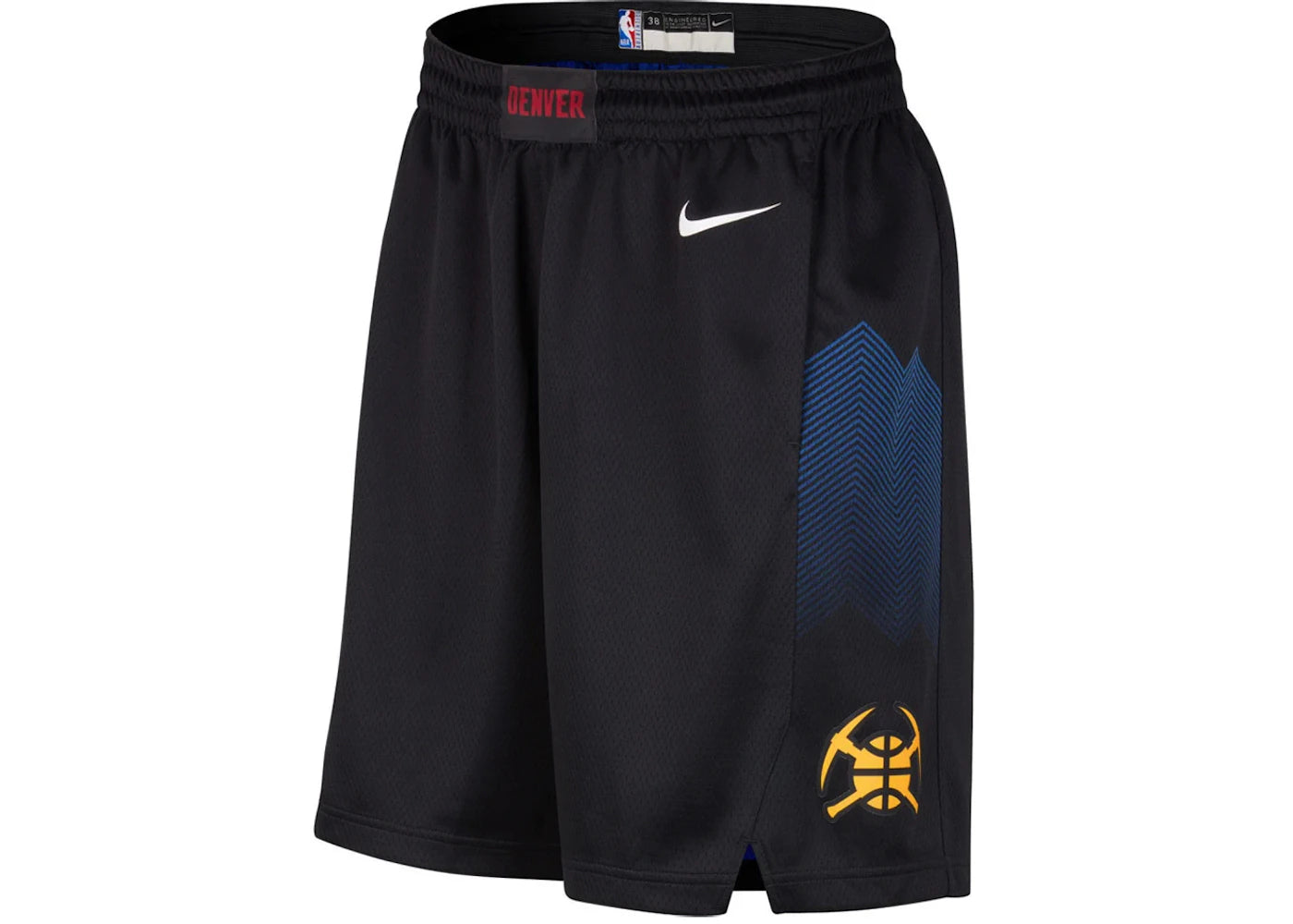 Nike NBA Denver Nuggets Swingman City Edition Dri-Fit Shorts Black