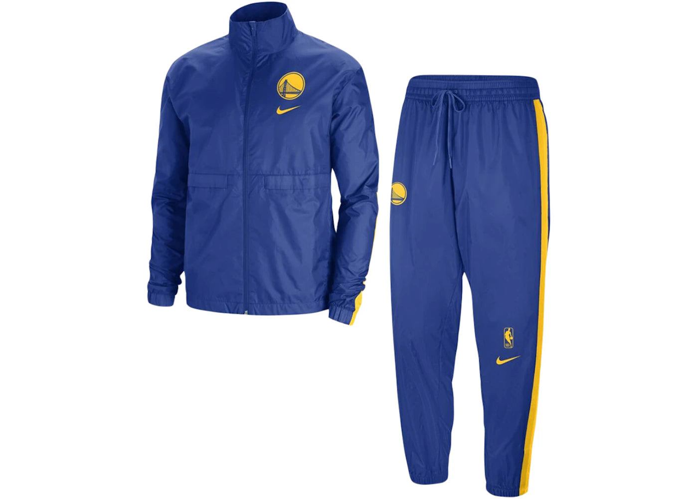 Nike NBA Golden State Warriors Courtside Tracksuit Rush Blue/Amarillo