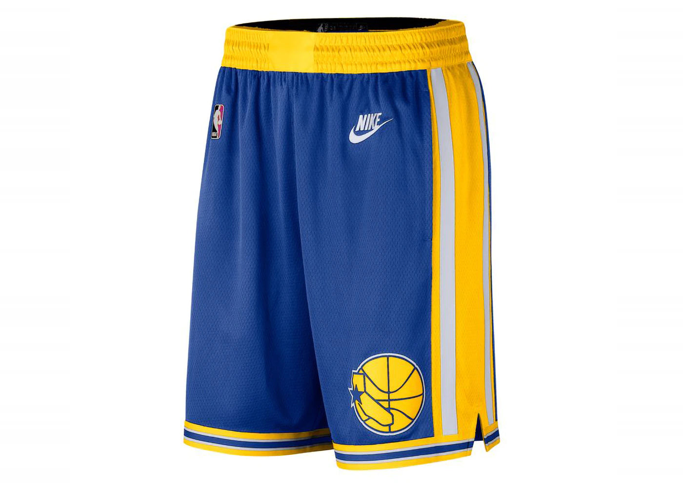 Nike NBA Golden State Warriors Swingman Dri-FIT Shorts Rush Blue/Cyber Yellow/White