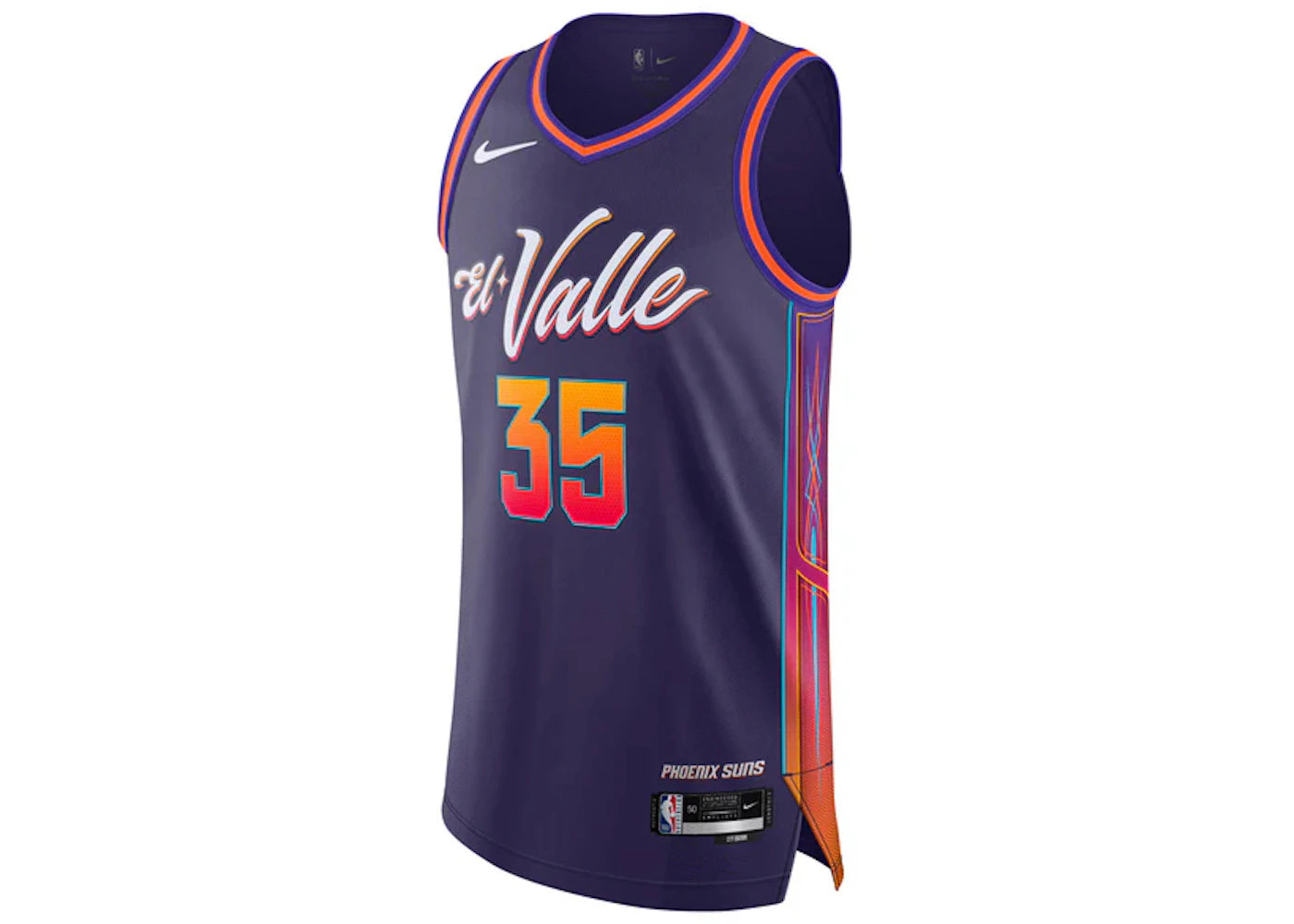 Nike NBA Kevin Durant Phoenix Suns Dri-Fit ADV Jersey Purple/Orange