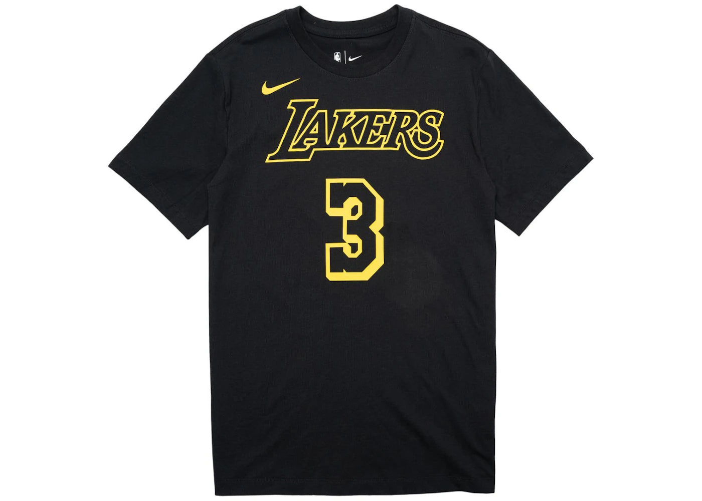 Nike NBA Lakers Anthony Davis Tee Black