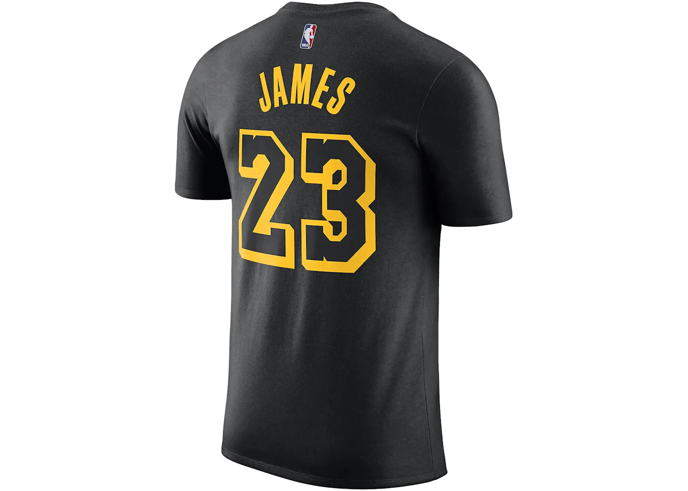 Nike NBA Lakers Lebron James Tee Black