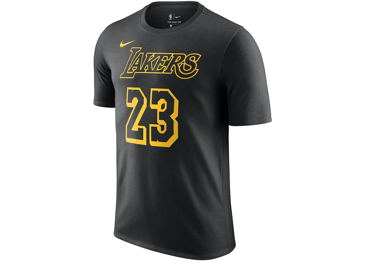 Nike NBA Lakers Lebron James Tee Black