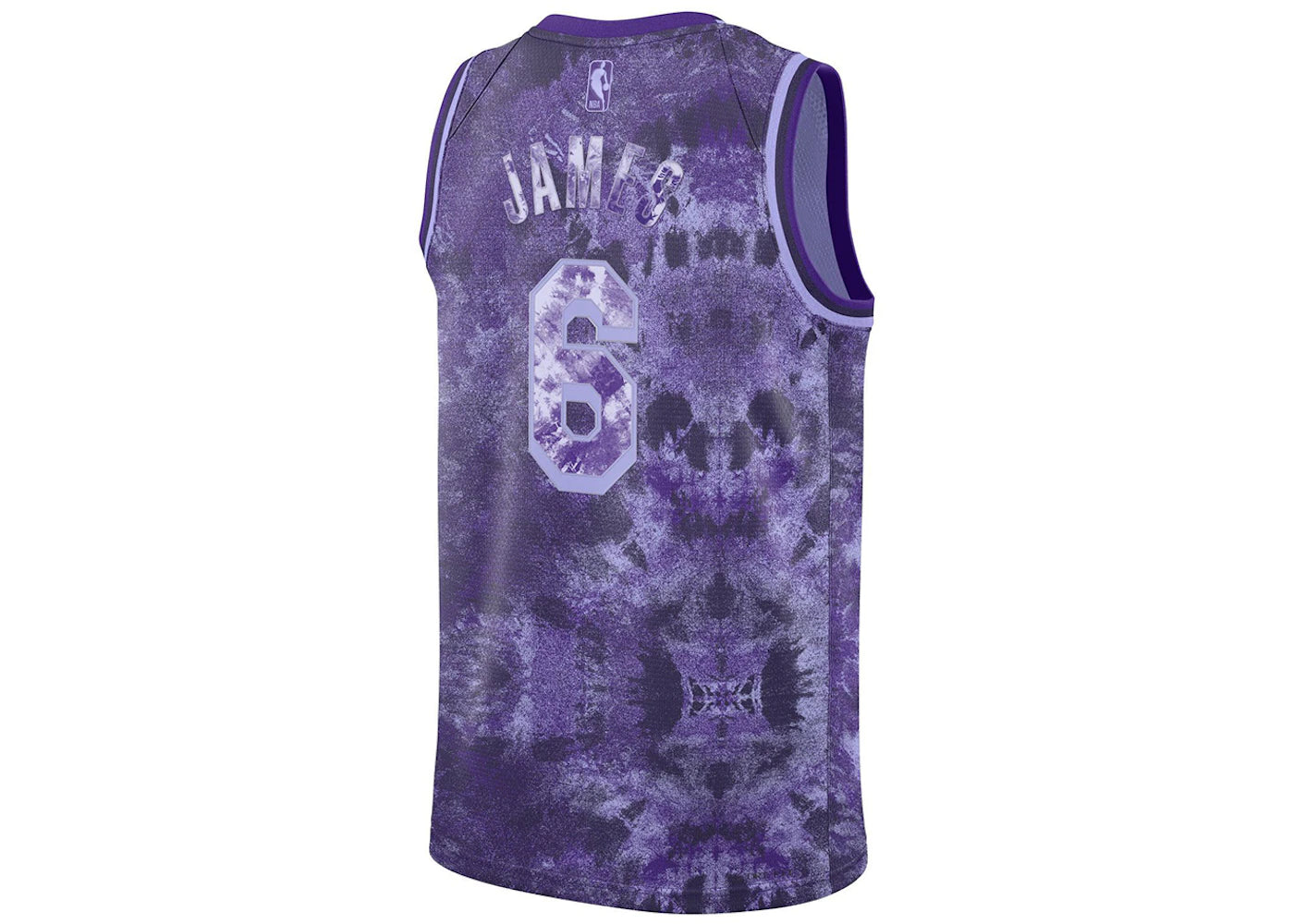 Nike NBA LeBron James Los Angeles Lakers 2022/23 Select Series Jersey Purple Pulse