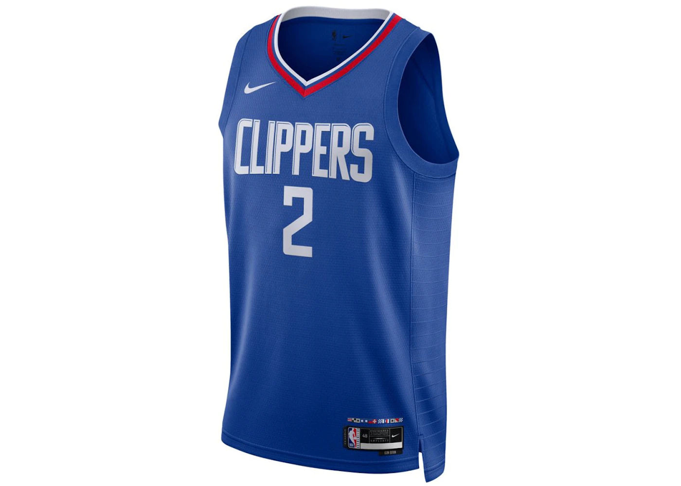Nike NBA Los Angeles Clippers Kawki Leonard Icon Edition Jersey Blue/White
