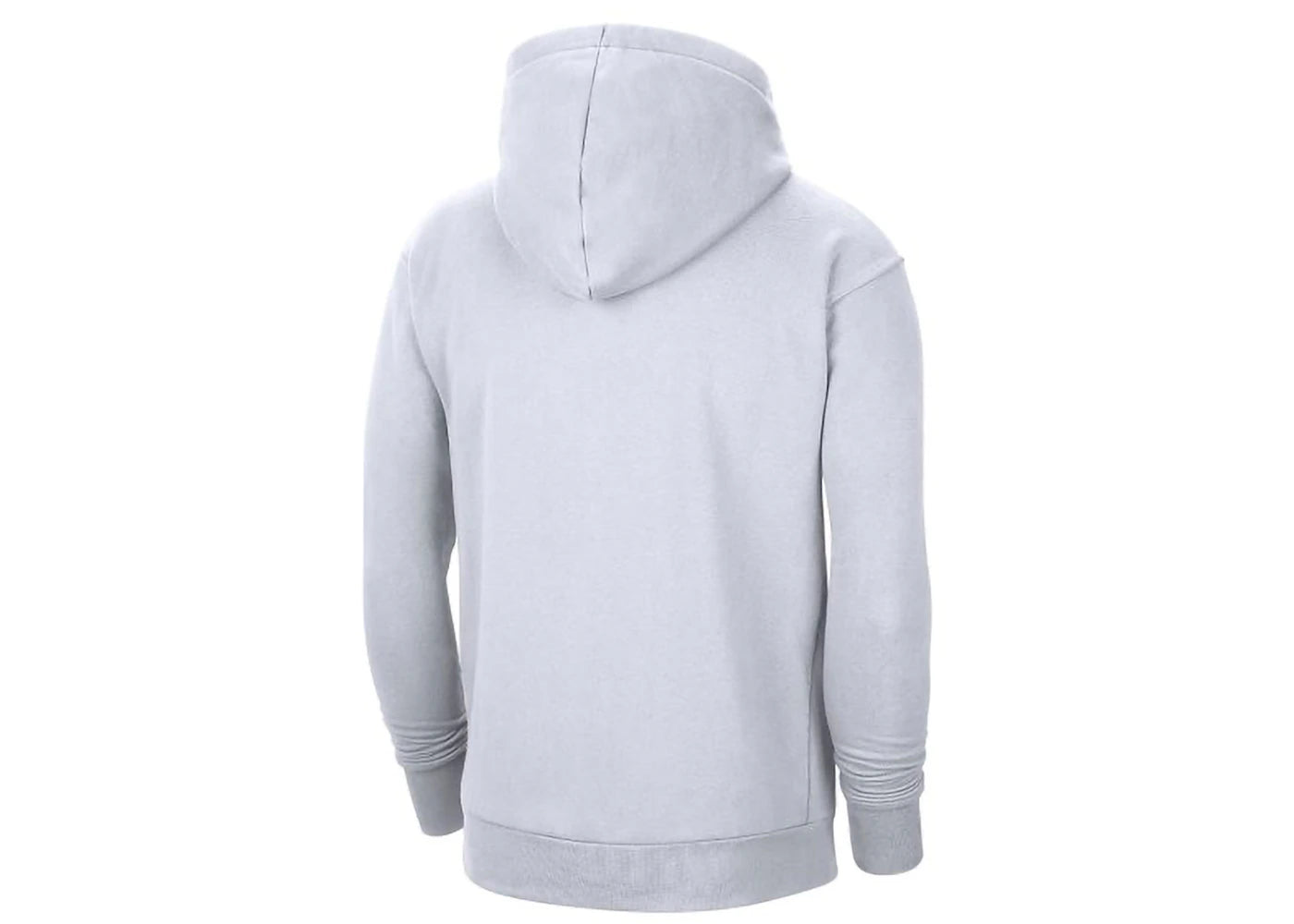 Nike NBA Los Angeles Lakers City Edition Fleece Pullover Loose Fit Hoodie White