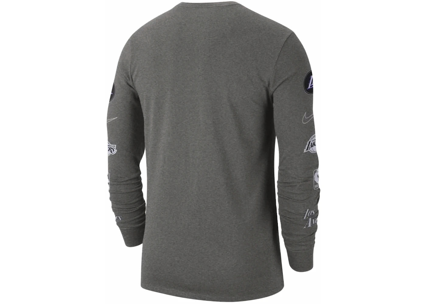 Nike NBA Los Angeles Lakers City Edition L/S T-shirt Grey