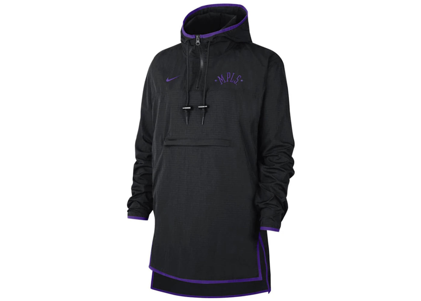 Nike NBA Los Angeles Lakers Courtside City Edition Jacket Black/Purple