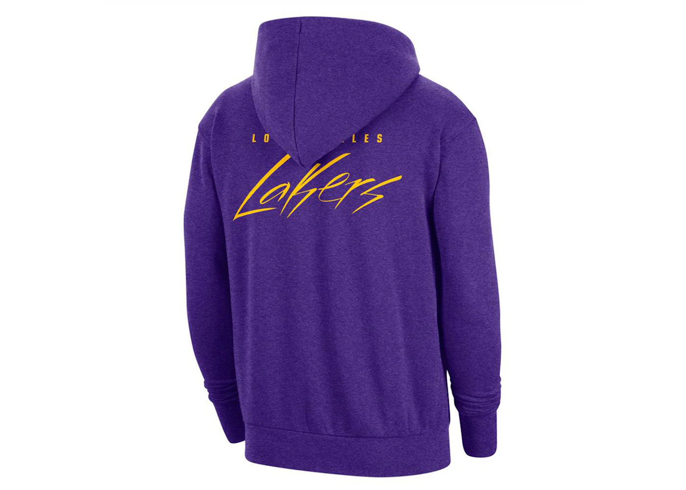 Nike NBA Los Angeles Lakers Courtside Hoodie Field Purple/Heather/Amarillo