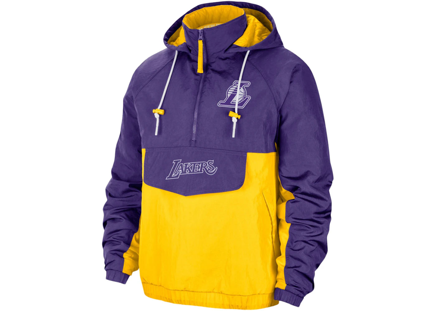 Nike NBA Los Angeles Lakers Courtside Premium Jacket Field Purple/Amarillo/White
