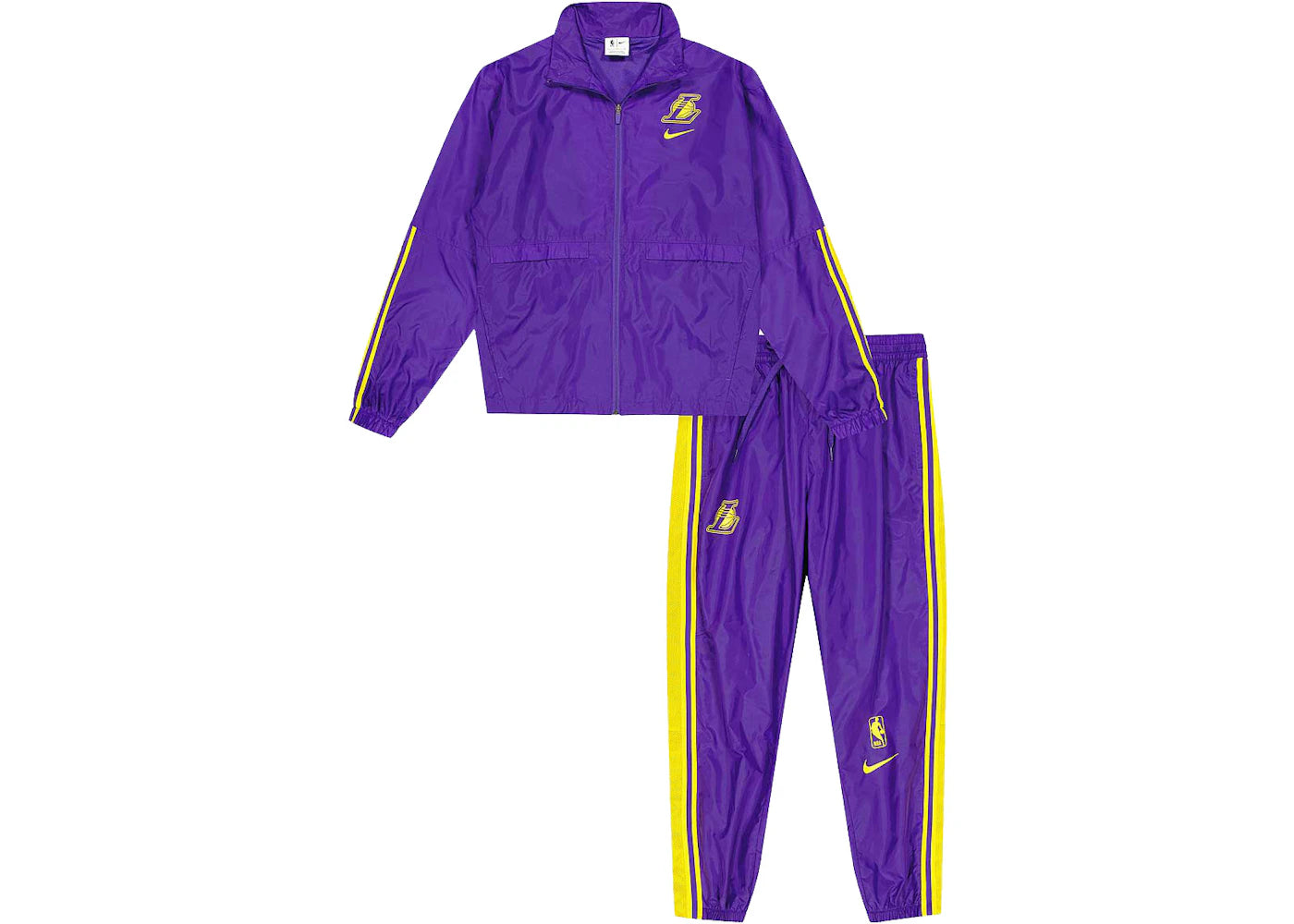 Nike NBA Los Angeles Lakers Courtside Tracksuit Purple/Yellow