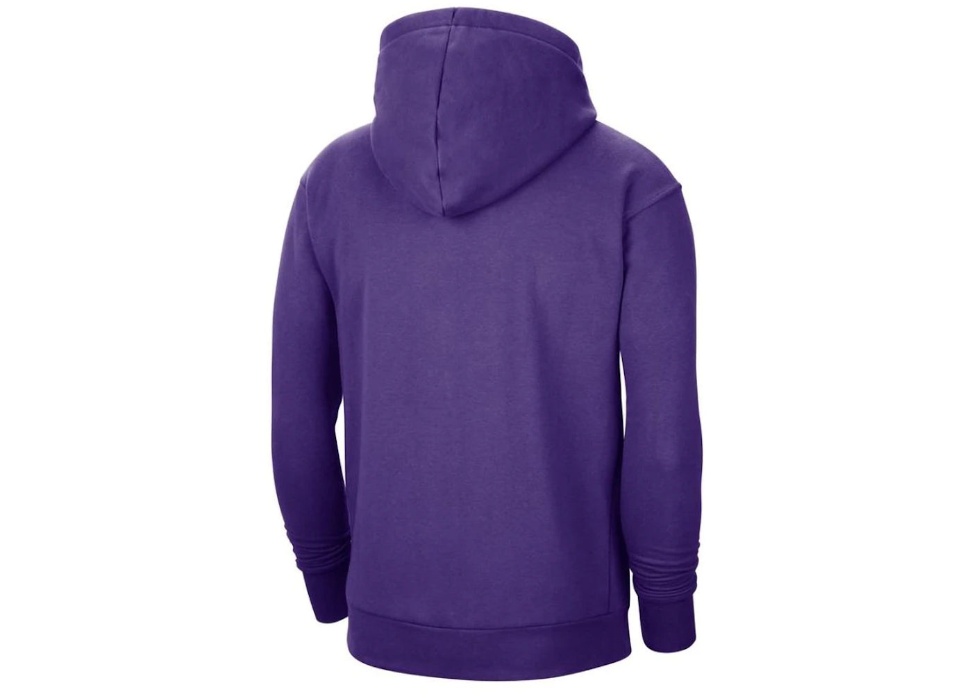 Nike NBA Los Angeles Lakers Essentials Fleece Pullover Loose Fit Hoodie Purple/Yellow