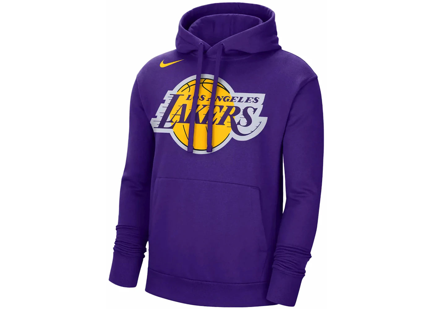 Nike NBA Los Angeles Lakers Fleece Pullover Hoodie Purple