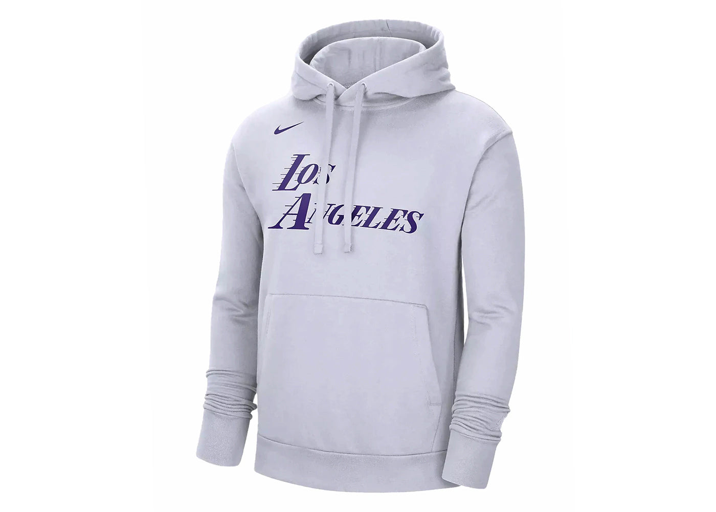 Nike NBA Los Angeles Lakers LeBron James City Edition Loose Fit Hoodie White