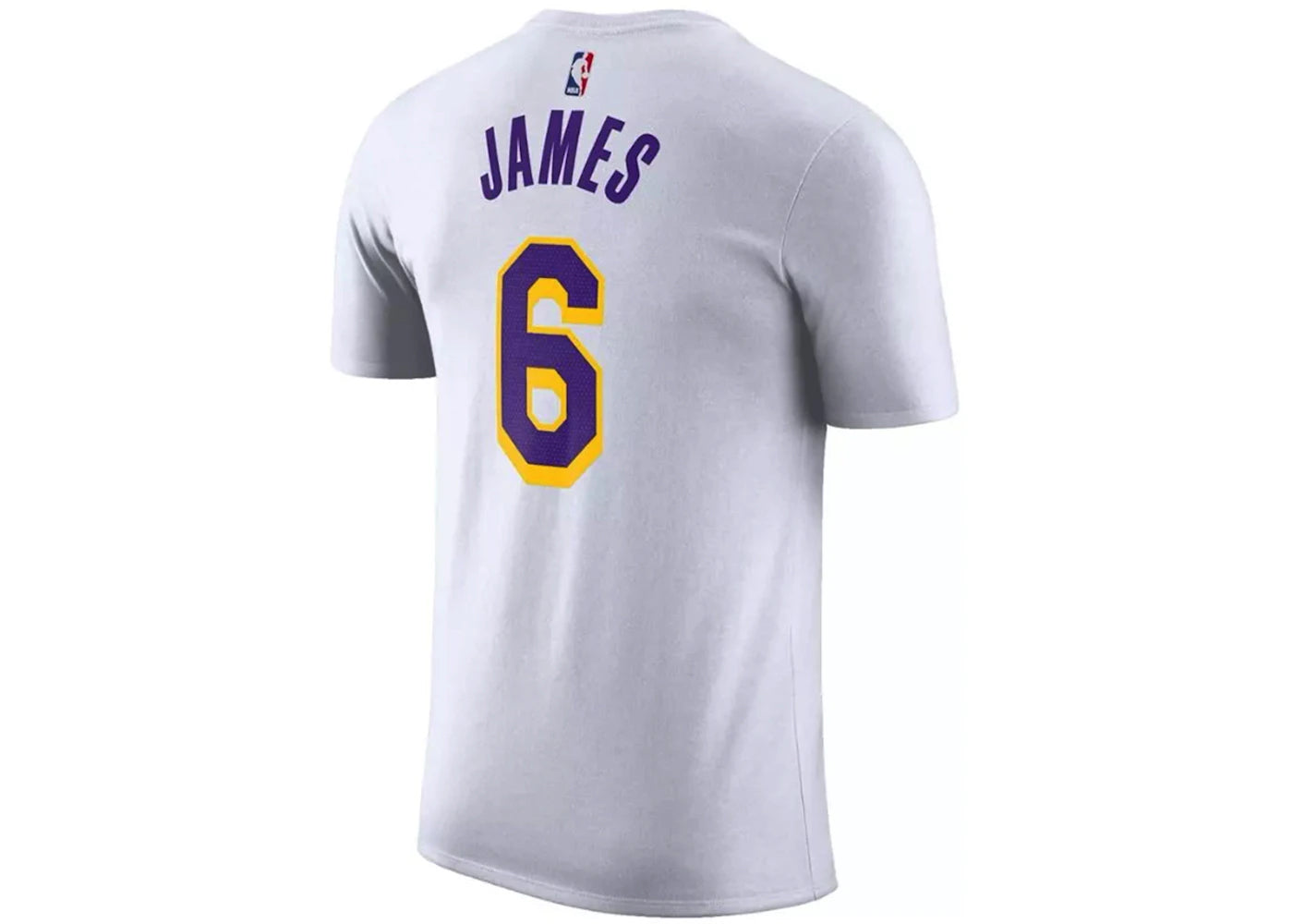 Nike NBA Los Angeles Lakers LeBron James T-shirt White
