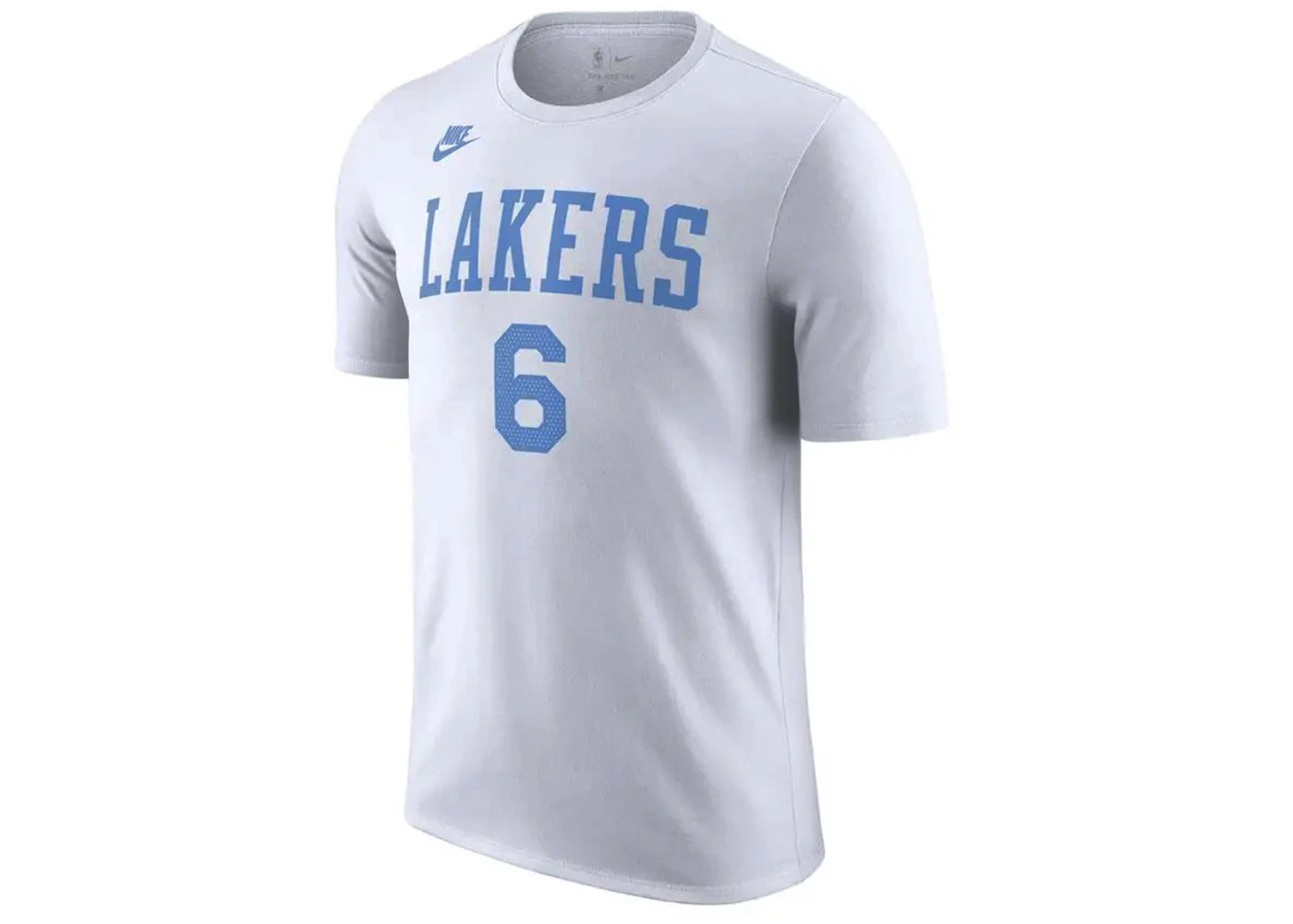 Nike NBA Los Angeles Lakers LeBron James T-shirt (Asia Sizing) White/Light Blue