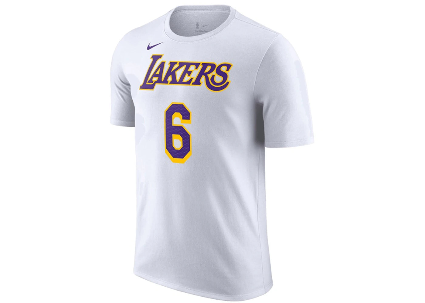 Nike NBA Los Angeles Lakers LeBron James T-shirt White
