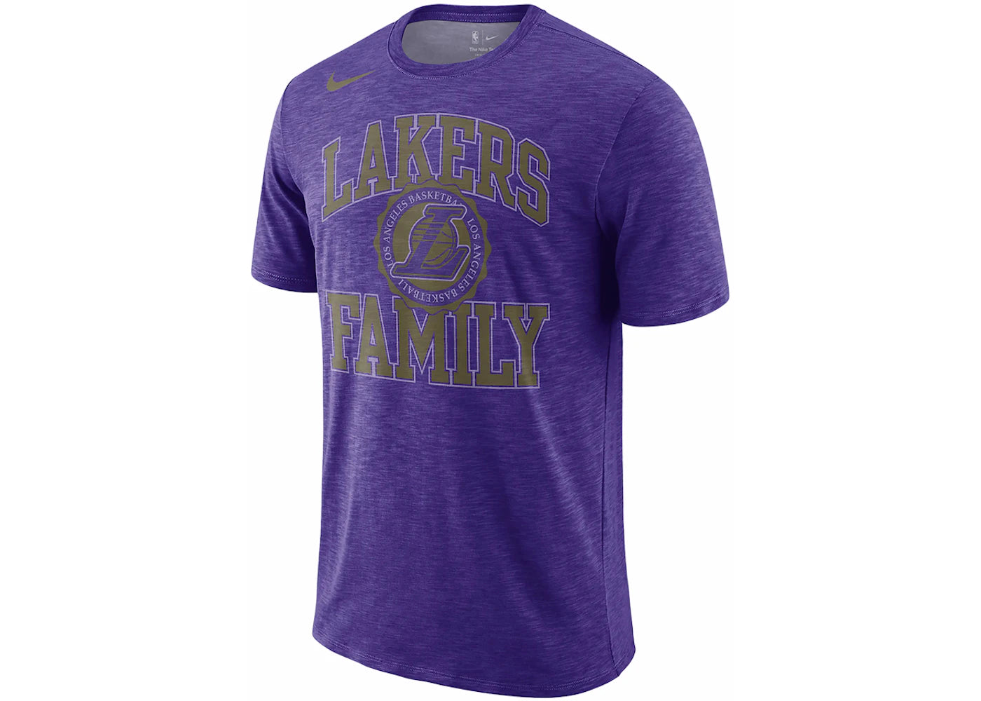 Nike NBA Los Angeles Lakers Mantra Dri-Fit T-shirt Purple