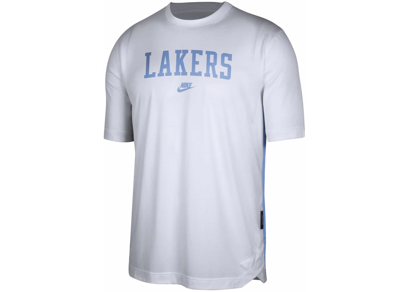 Nike NBA Los Angeles Lakers PRGM HWC Classics Dri-Fit Loose Fit T-shirt White/Light Blue