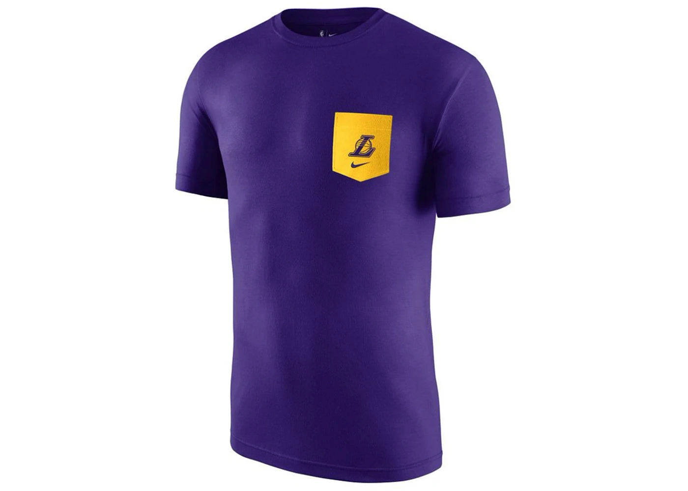 Nike NBA Los Angeles Lakers Pocket Logo T-shirt Purple