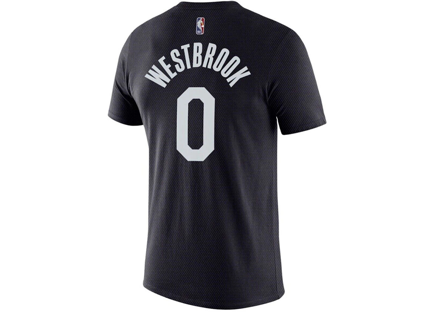 Nike NBA Los Angeles Lakers Russell Westbrook T-shirt Black/White/Purple