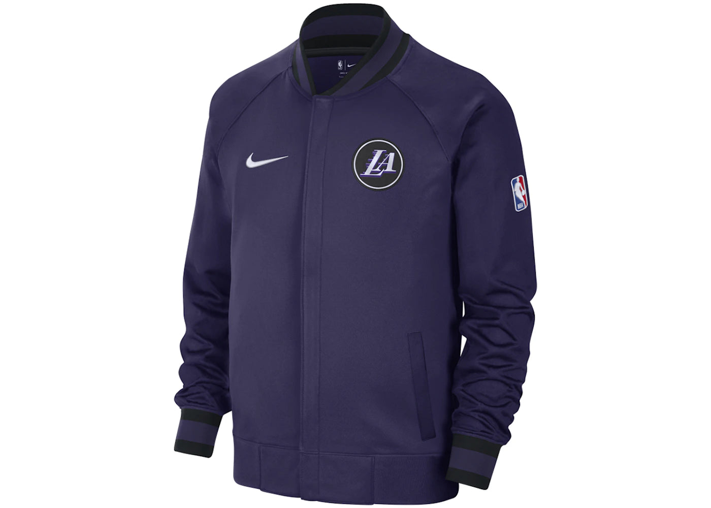 Nike NBA Los Angeles Lakers Showtime City Edition Dri-Fit Jacket Purple