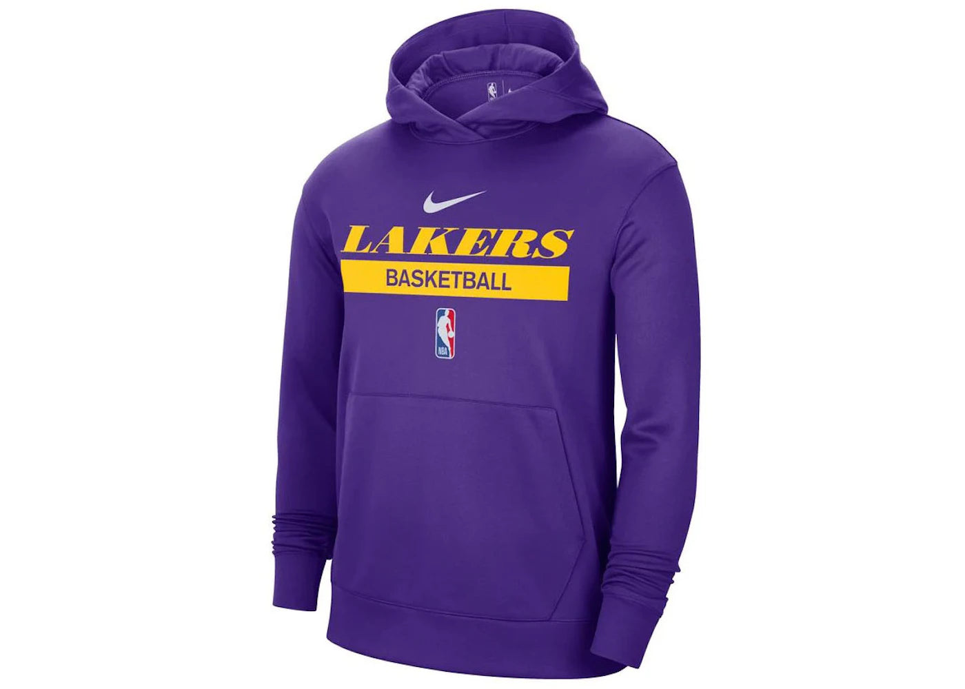 Nike NBA Los Angeles Lakers Spotlight Dri-Fit Hoodie Purple