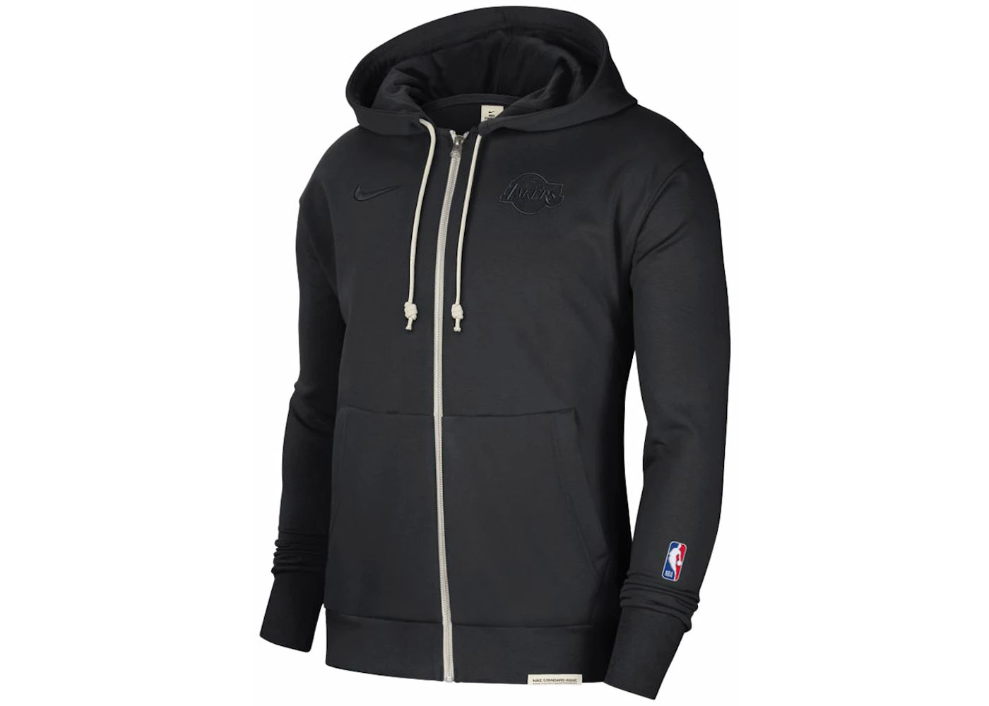 Nike NBA Los Angeles Lakers Standard Issue Dri-FIT Hoodie Black