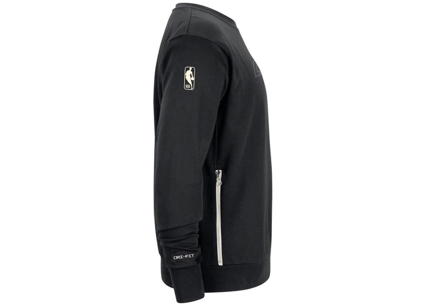 Nike NBA Los Angeles Lakers Standard Issue Loose Fit Sweatshirt Black