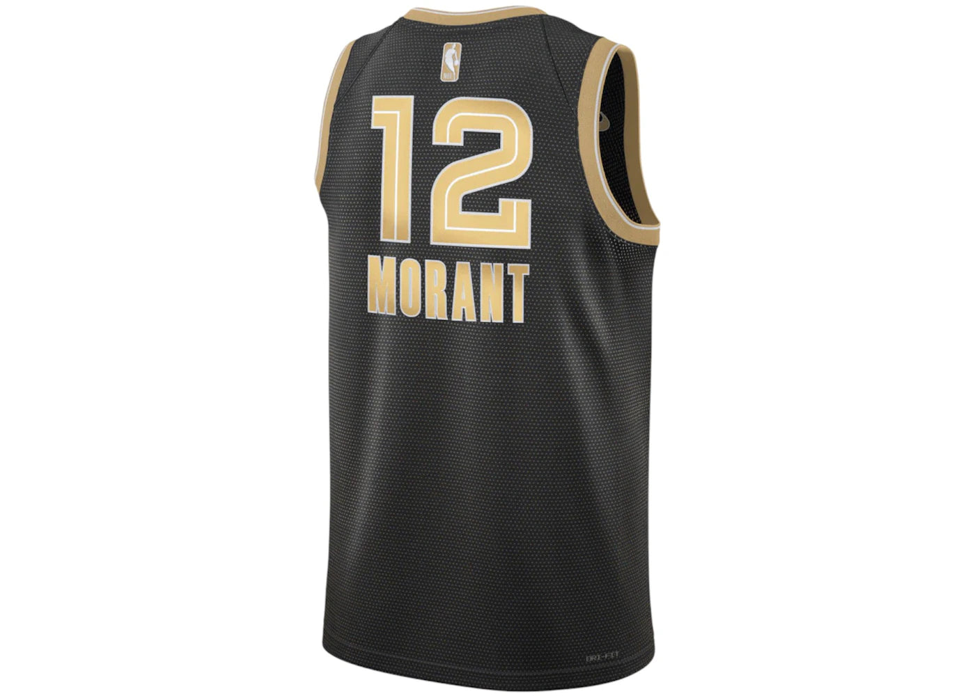 Nike NBA MVP Ja Morant Memphis Grizzlies 2024 Select Series Diri-Fit Swingman Jersey Club Gold/Black