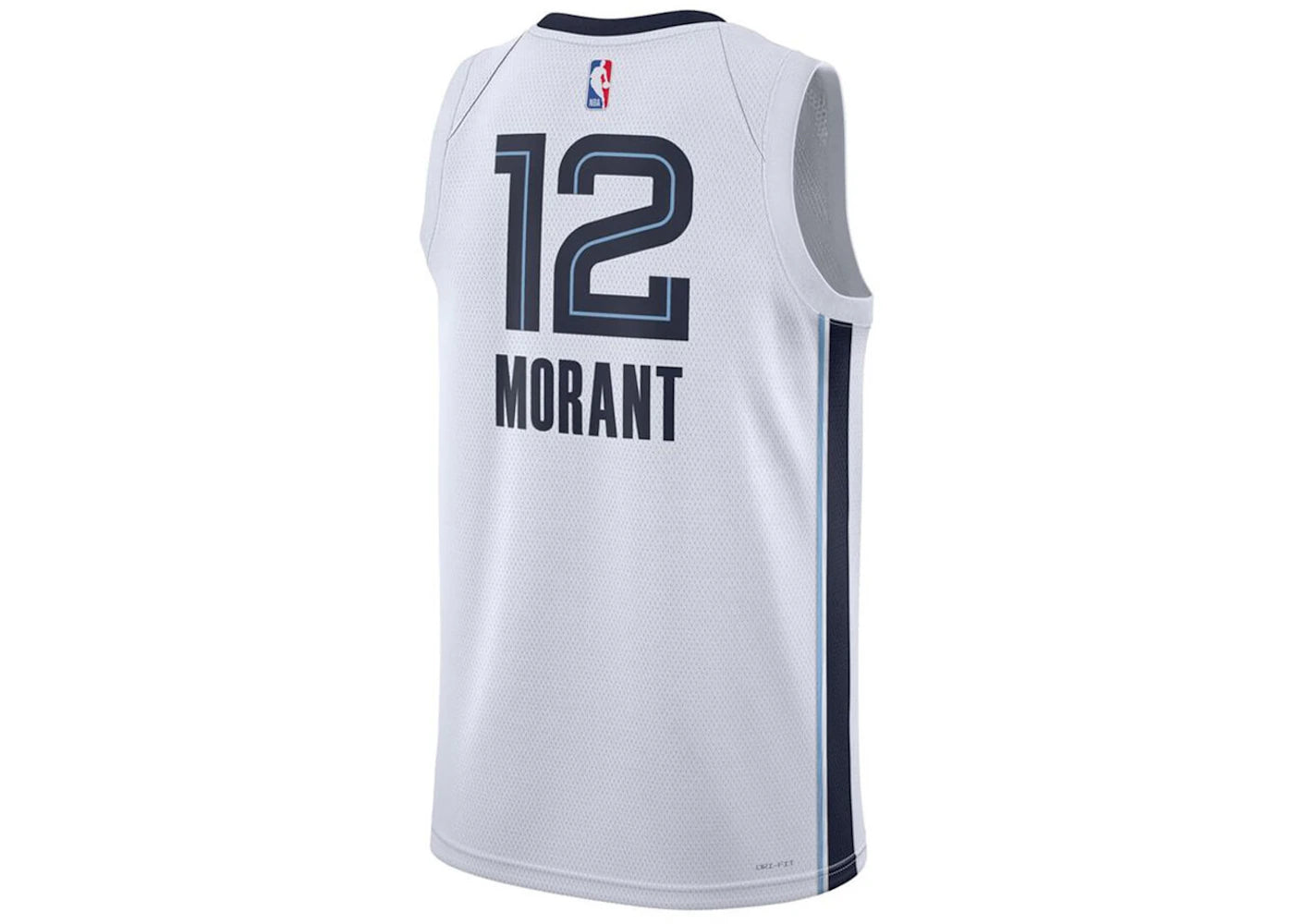 Nike NBA Memphis Grizzlies Ja Morant Association Edition Dri-FIT Swingman Jersey White/Dark Blue