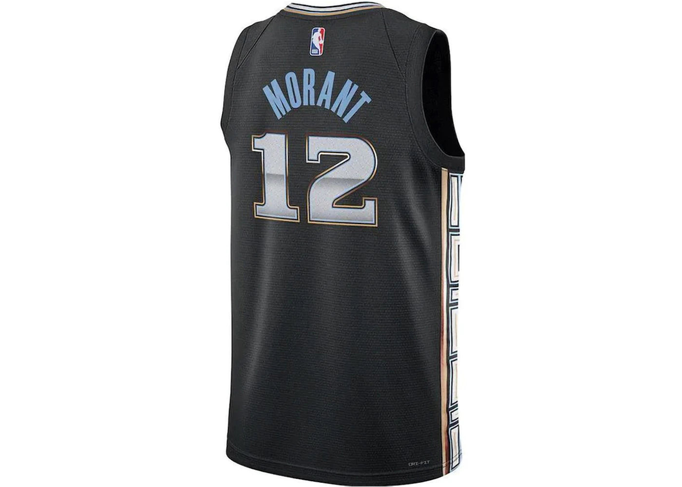 Nike NBA Memphis Grizzlies Ja Morant Dri-Fit Jersey Black