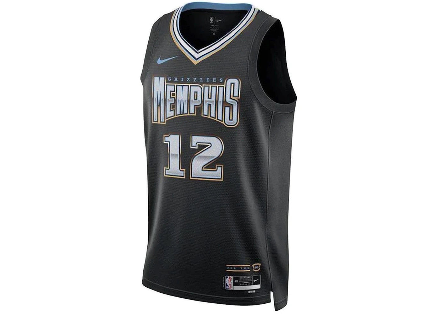 Nike NBA Memphis Grizzlies Ja Morant Dri-Fit Jersey Black