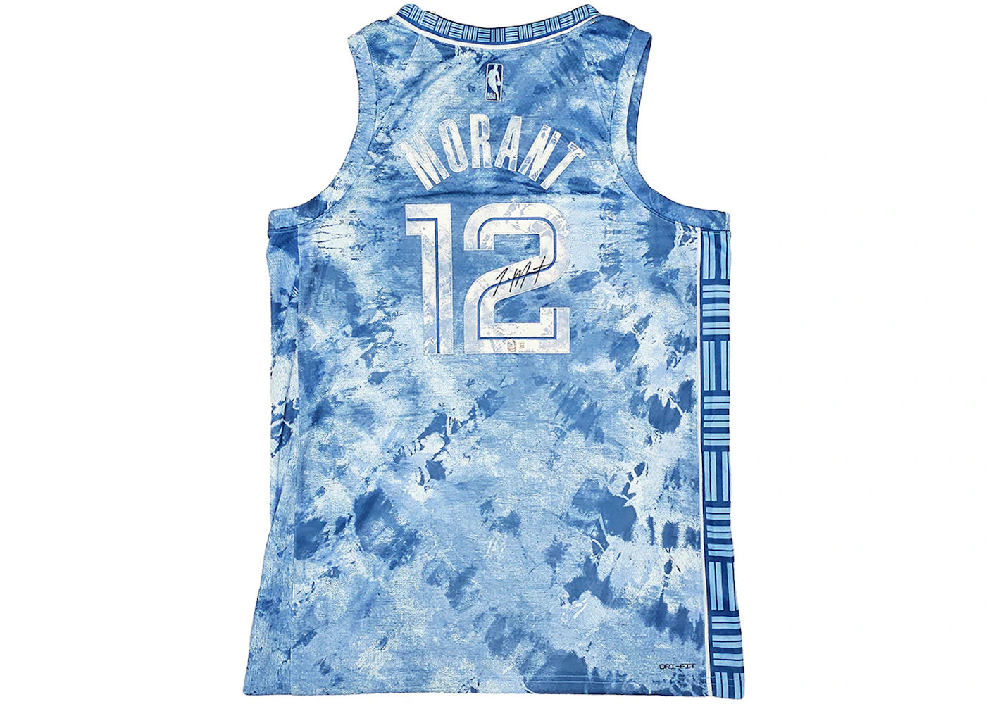 Nike NBA Memphis Grizzlies Ja Morant Dri-Fit Jersey Blue