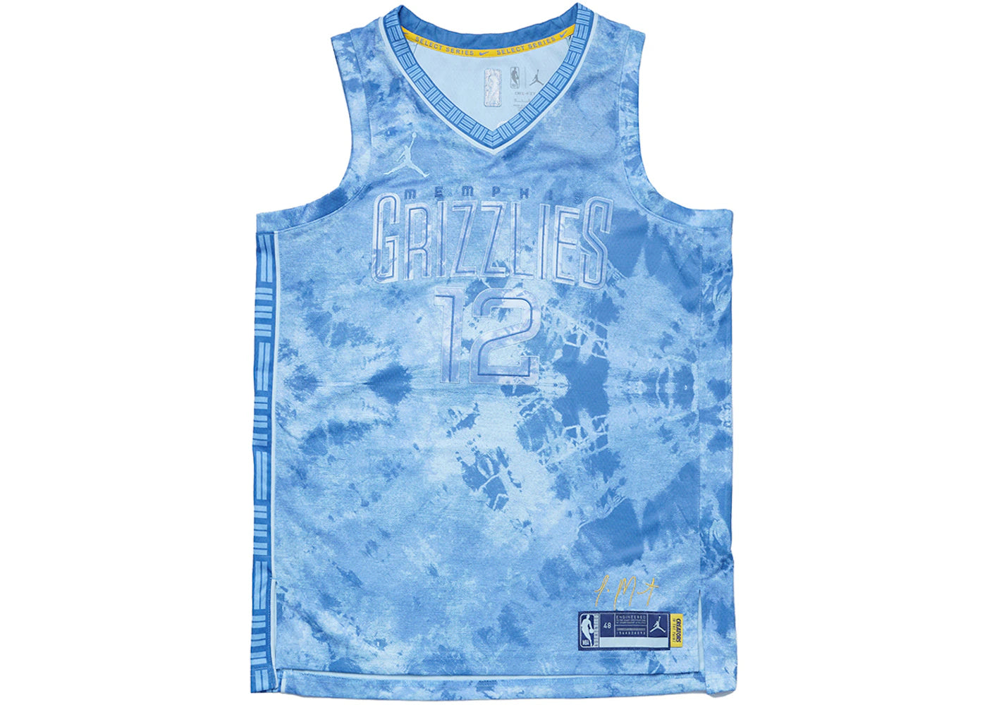 Nike NBA Memphis Grizzlies Ja Morant Dri-Fit Jersey Blue
